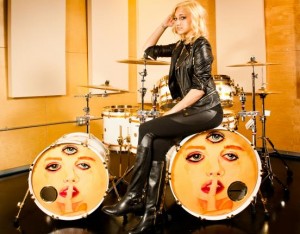 Female Drummer Does It For Prince