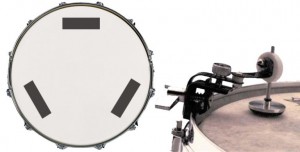 Some approaches to damping drums for recording
