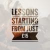 Lessons Starting From Just £15