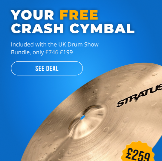 Free cymbals for drummers